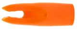 FIBERGLASS ARROW NOCK FITS 17/64" SHAFT ORANGE 100PK