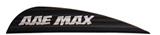 ^^AAE MAX STEALTH VANE (2.7"x .50") BLACK 100PK