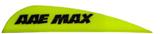 ^^AAE MAX STEALTH VANE (2.7"x .50") YELLOW 100PK