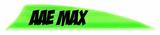 AAE PLASTIFLETCH MAX 2.0 SHIELD VANE BRIGHT GREEN 50PK