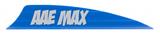 ^^AAE PLASTIFLETCH MAX 2.0 SHIELD VANE BLUE 100PK