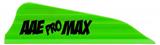 ^^AAE PRO MAX VANE (1.7"x .46") BRITE GREEN 100PK