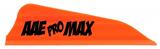 ^^AAE PRO MAX VANE (1.7"x .46") FLO ORANGE 100PK