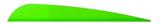 AAE TRAD-40 VANE (3.8"x .50") BRIGHT GREEN 50PK