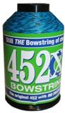 452x BOWSTRING MATERIAL 1/8# (MULTI) E-BLUE & BLK