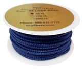 D LOOP ROPE 2mm SPECKLED ROYAL BLUE (50