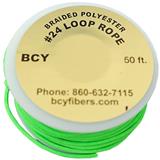 D LOOP ROPE .080" SOLID F.GREEN (50