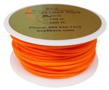 D LOOP ROPE .080" SOLID F.ORANGE (50