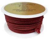 D LOOP ROPE .080" SPECKLED RED (50