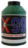 X-99 BOWSTRING MATERIAL 1/4# GREEN