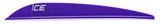 *ICE VANE 3" L/P 100PK PURPLE (FIELD/FITA)