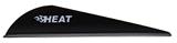 HEAT VANE 2.5" ULTRA-STIFF 100PK BLACK (HUNTING/3D)