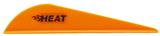HEAT VANE 2.5" ULTRA-STIFF 100PK NEON OR (HUNTING/3D)