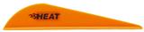 HEAT VANE L/P 2.5" NEON ORANGE 100PK (HUNTING/3D)