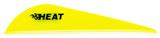 HEAT VANE 2.5" ULTRA-STIFF 100PK NEON YEL (HUNTING/3D)