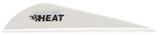 HEAT VANE 2.5" ULTRA-STIFF 100PK WHITE (HUNTING/3D)