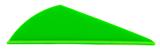*X2 BLAZER VANE 1.85" 100PK NEON GRN (INDOOR/3D)