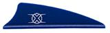 X-VANES 1.5" SHIELD CUT 100PK BLUE (FIELD/FITA)