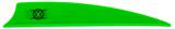 X-VANE 3.5" SHIELD CUT 100PK  NEON GRN (HUNT/XBOW)