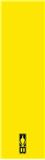 STANDARD SOLID WRAPS NEON YELLOW 7" 12PK