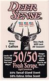 DEER SENSE 50/50 FRESH SCRAPE LIQUID CONCENTRATE EACH