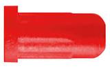 ^^918086 FMJ BOLT FLAT NOCK 100PK RED