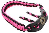 ^^322915 WRIST SLING DIAMOND PARACORD PINK