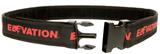 PRO SHOOTER BELT (28-46") BLACK/RED