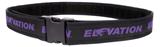 ^^PRO SHOOTER BELT (28-46") BLACK/PURPLE