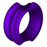 ^^G5 META PEEP LARGE HUNTER 1/4" PURPLE