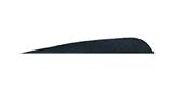 FEATHERS 3"RW PARABOLIC BLACK 100PK