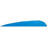 FEATHERS 3"RW PARABOLIC BLUE 100PK