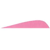 FEATHERS 3"RW PARABOLIC FLO PINK 100PK