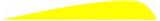 FEATHERS 4"RW PARABOLIC FLO YELLOW 100PK