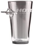 ^^1952853 HOYT TAGGED OUT PINT GLASS