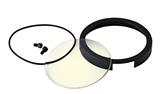 **HHA HUNTER LENS KIT 1 5/8 " AMBER SIGHT HOUSINGS 6X
