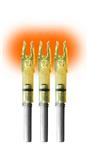 LUMENOK H 6MM ARROW NOCKS HD ORANGE 3PK