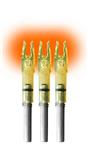 LUMENOK H 6MM ARROW NOCKS HD ORANGE 3PK