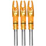 LUMENOK SIGNATURE 6.5MM ARROW NOCKS HD ORANGE 3PK