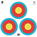 @FT-3x40W 3-SPOT 5-RING 4-COLOR TARGET TRI 17"x17"
