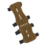 OMP VENTED ARMGUARD 11" 4-BUCKLE SUEDE