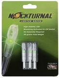 NOCKTURNAL LIGHTED NOCKS GT (Gold Tip) GREEN 3PK
