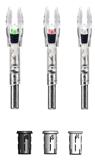 ^^SHIFT UNIVERSAL LIGHTED NOCKS (SWITCH) GREEN 2PK