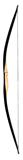 @07LSQ SQUIRREL LONGBOW BLACK 56"30#LH