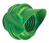 1/8 PRO SERIES HOODED PEEP HOUSING 37 DEG GREEN