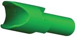 ^^HEA-3526G ALPHA CAP NOCK GREEN 6PK