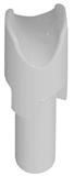 HEA-352.6W ALPHA CAP NOCK WHITE 6PK