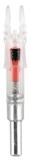 UFO LIGHTED GT NOCK RED (.246 -6.5mm) 3PK+1
